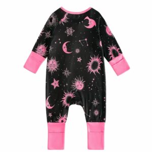 dos combinaison bébé ésotérique Mystic Moon