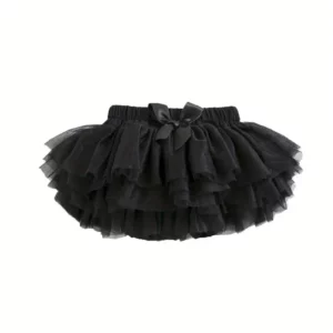 Tutu bébé goth noir Tiny Coven vu de face