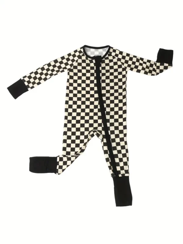 Combinaison Bébé “Plaid Emo”