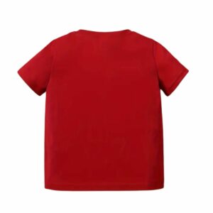 Dos du t‑shirt garçon motif main squelette Rock & Roll