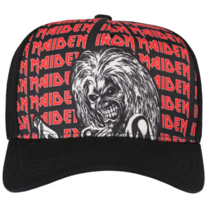Casquette Iron Maiden Eddie Logo Repeat – vue avant
