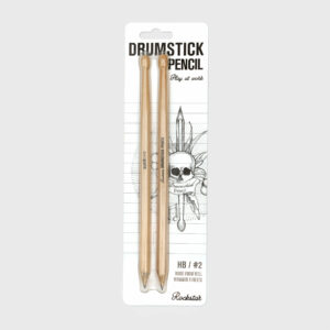 Vue emballage Stylos en forme de baguette de batterie